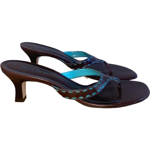 Vintage Brown Kitten Heel - Picture 4 of 4